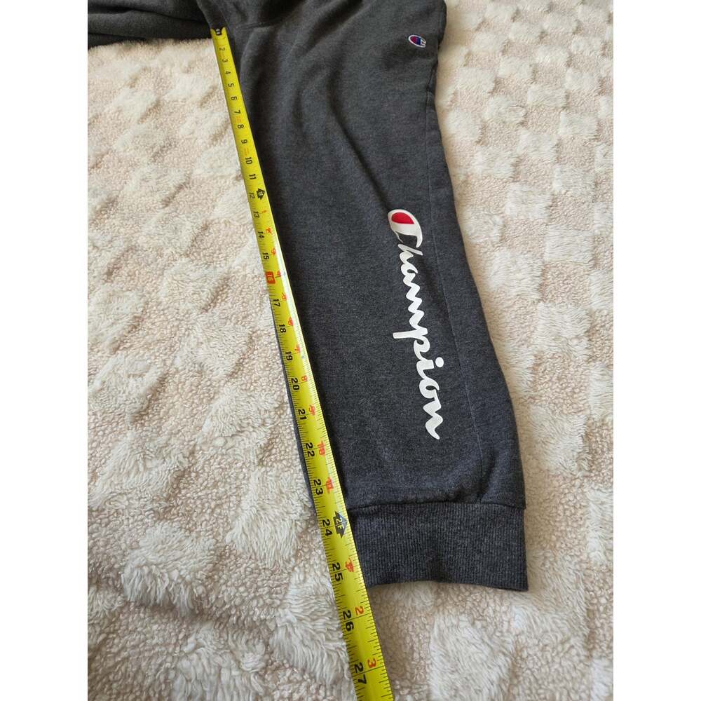 Champion Youth Boys Fleece Jogger Sweatpants - Gray, Size Large (L) - Picture 8 of 13